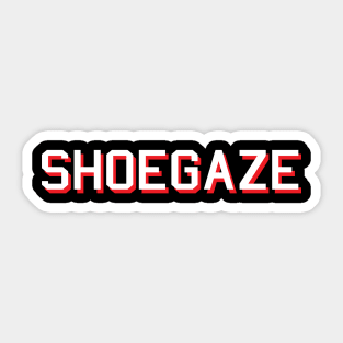 Shoegaze College Sticker